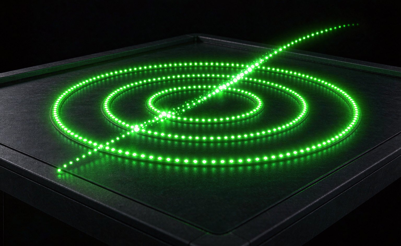 Target Trainer mode with glowing target zones
